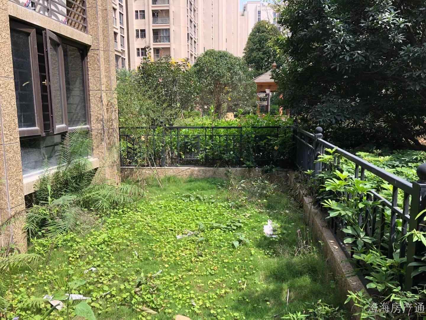 出售香域滨江一期园心1楼170平方另有花园13平方毛坯二手交易